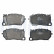 Brake pad set, disc brake LP3679 Delphi, Thumbnail 3