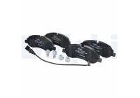 Brake Pad Set, disc brake LP3682 Delphi