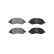 Brake Pad Set, disc brake LP3682 Delphi, Thumbnail 2