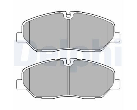 Brake Pad Set, disc brake LP3683 Delphi