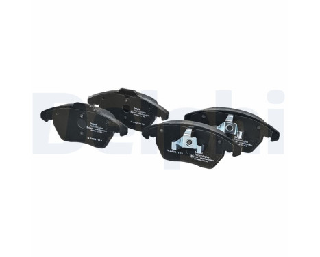 Brake Pad Set, disc brake LP3684 Delphi