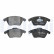 Brake Pad Set, disc brake LP3684 Delphi, Thumbnail 2