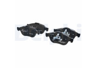 Brake pad set, disc brake LP3692 Delphi