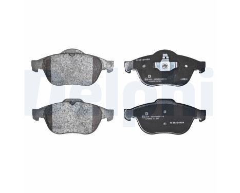 Brake pad set, disc brake LP3692 Delphi, Image 2