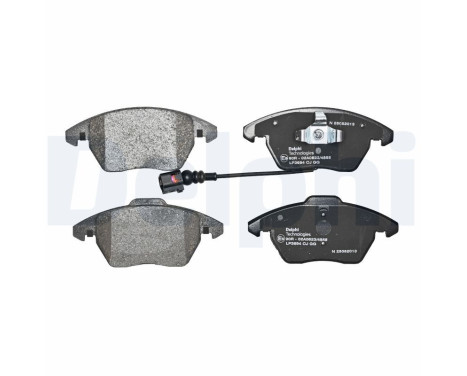 Brake pad set, disc brake LP3694 Delphi, Image 3