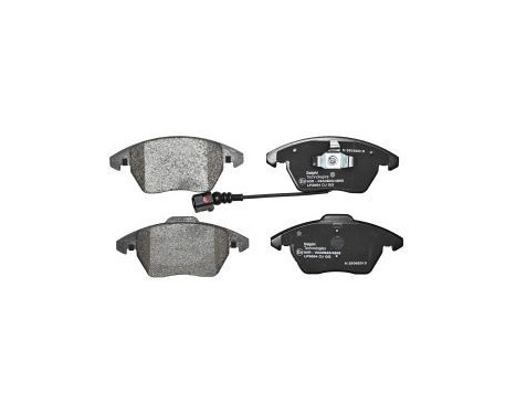 Brake pad set, disc brake LP3694 Delphi, Image 2
