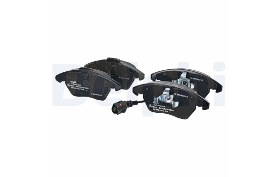 Brake pad set, disc brake LP3694 Delphi