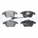 Brake pad set, disc brake LP3694 Delphi, Thumbnail 2