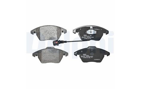 Brake pad set, disc brake LP3694 Delphi, Image 2