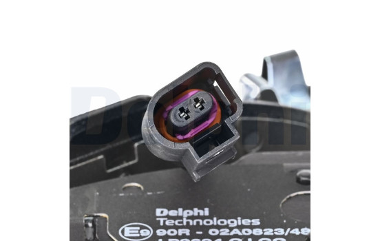 Brake pad set, disc brake LP3694 Delphi, Image 3