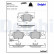 Brake pad set, disc brake LP3694 Delphi, Thumbnail 4