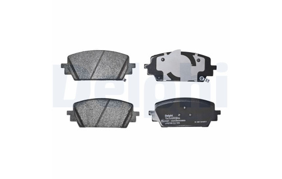 Brake pad set, disc brake LP3705 Delphi, Image 3