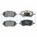 Brake pad set, disc brake LP3709 Delphi, Thumbnail 2