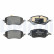 Brake pad set, disc brake LP3709 Delphi, Thumbnail 2