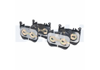 Brake pad set, disc brake LP3714 Delphi