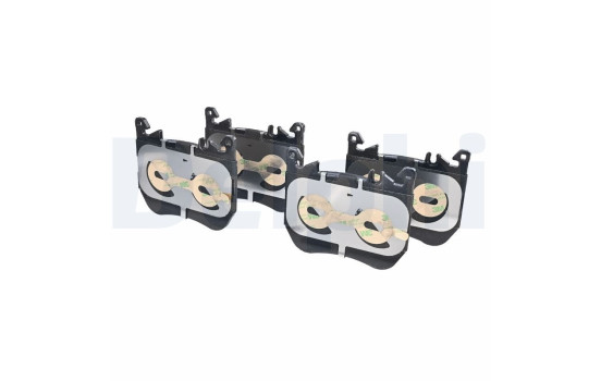Brake pad set, disc brake LP3714 Delphi