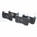Brake Pad Set, disc brake LP3728 Delphi