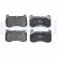 Brake Pad Set, disc brake LP3728 Delphi, Thumbnail 2