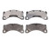Brake pad set, disc brake LP3730 Delphi