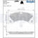 Brake pad set, disc brake LP3730 Delphi, Thumbnail 2