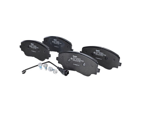 Brake pad set, disc brake LP3733 Delphi, Image 2