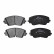 Brake pad set, disc brake LP3733 Delphi, Thumbnail 3