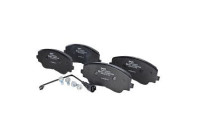 Brake pad set, disc brake LP3733 Delphi
