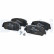 Brake pad set, disc brake LP3734 Delphi, Thumbnail 2
