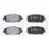 Brake pad set, disc brake LP3734 Delphi, Thumbnail 3