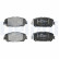 Brake pad set, disc brake LP3734 Delphi, Thumbnail 2