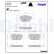 Brake pad set, disc brake LP3736 Delphi, Thumbnail 3
