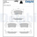 Brake pad set, disc brake LP3738 Delphi, Thumbnail 2