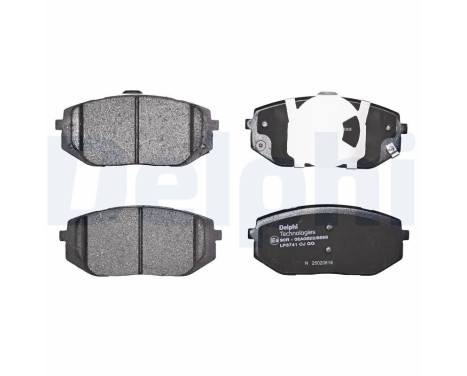 Brake pad set, disc brake LP3741 Delphi, Image 3