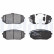 Brake pad set, disc brake LP3741 Delphi, Thumbnail 3