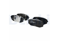 Brake pad set, disc brake LP3741 Delphi