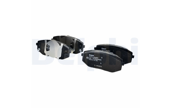 Brake pad set, disc brake LP3741 Delphi