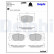 Brake pad set, disc brake LP3741 Delphi, Thumbnail 3