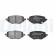 Brake pad set, disc brake LP3801 Delphi, Thumbnail 2