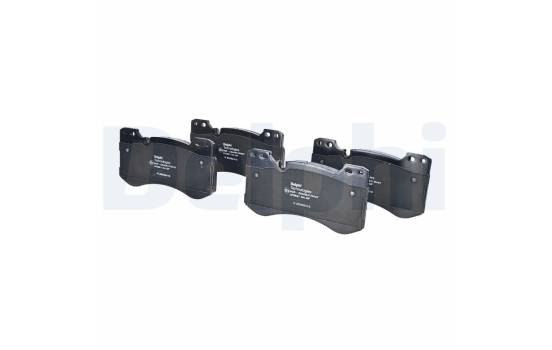 Brake pad set, disc brake LP3821 Delphi