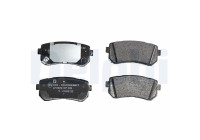 Brake pad set, disc brake LP3832 Delphi
