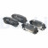 Brake pad set, disc brake LP3832 Delphi, Thumbnail 2