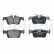 Brake pad set, disc brake LP3833 Delphi, Thumbnail 3