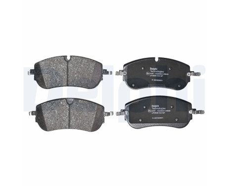 Brake pad set, disc brake LP3835 Delphi, Image 2