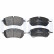 Brake pad set, disc brake LP3835 Delphi, Thumbnail 2