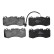 Brake pad set, disc brake LP3836 Delphi, Thumbnail 3