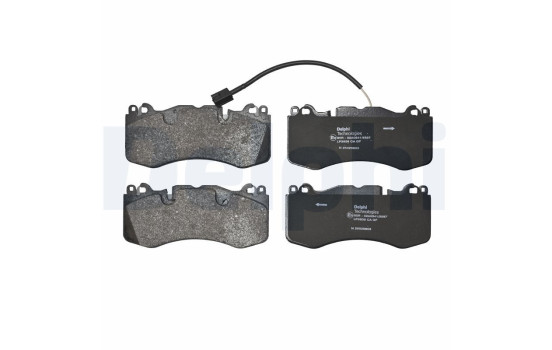 Brake pad set, disc brake LP3836 Delphi, Image 2
