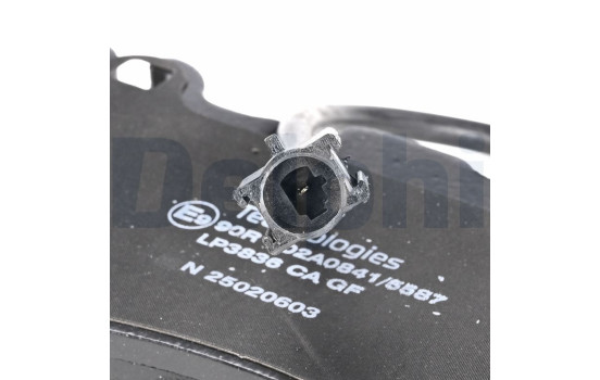 Brake pad set, disc brake LP3836 Delphi, Image 3