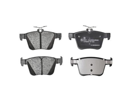 Brake pad set, disc brake LP3839 Delphi, Image 3