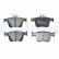 Brake pad set, disc brake LP3839 Delphi, Thumbnail 2