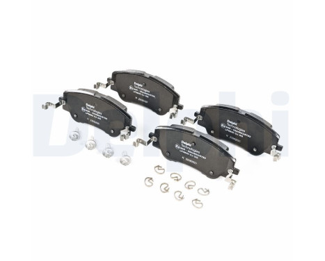 Brake pad set, disc brake LP3840 Delphi